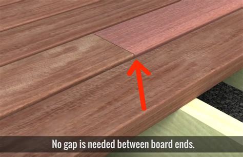 decking installation guide hardwood decking install requirements