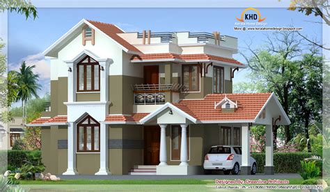 traditional mix contemporary home  sqft kerala home design  floor plans