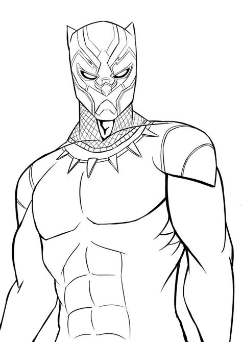 black panther coloring pages  coloring pages  kids superhero