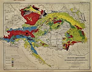 geological overview map   austrian empire    images