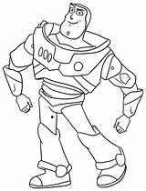 Coloring Buzz Toy Story Pages Lightyear Printable Kids Anime Movie Azcoloring sketch template