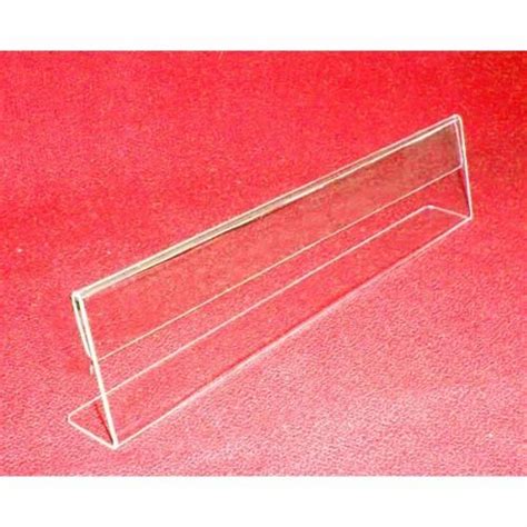 horizontal  plate acrylic sign holder  rs piece sign holders