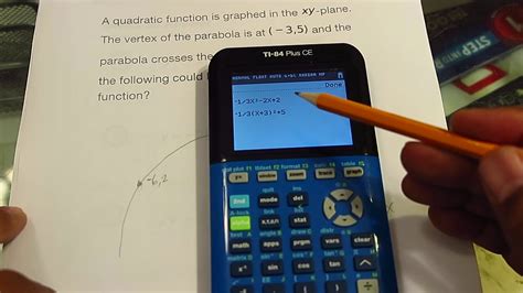 quadratic program  sat psat extremely   calculator section sat question