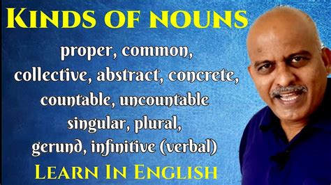 types  nouns kinds  nouns youtube