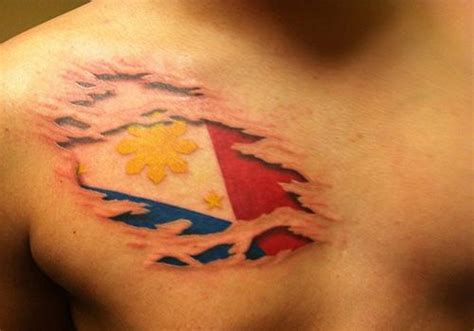 30 tremendous filipino tattoos filipino tattoos flag