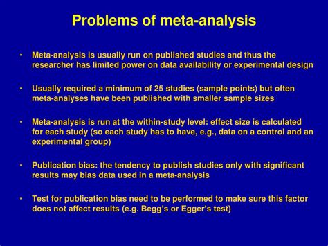 Ppt Meta Analysis Powerpoint Presentation Free Download Id 3592438