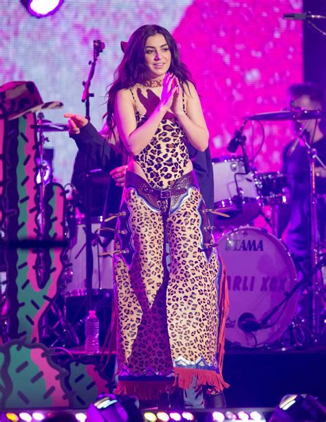 Charli Xcx Performs At Jimmy Kimmel Live In Hollywood Feb