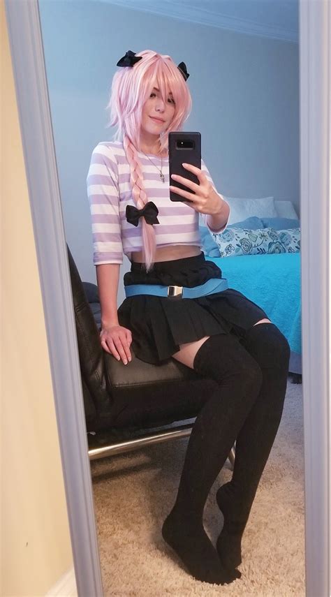 Casual Astolfo Cosplay For Animazement2018 R Fateapocrypha