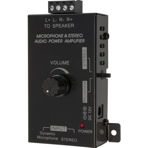 pro stereo audio power amplifier pro