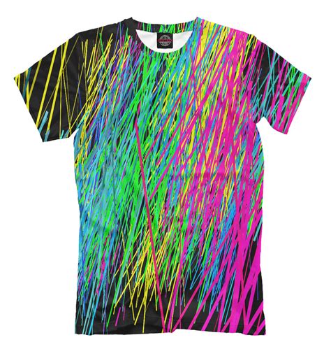 edm neon tee abstract rave  shirt colorful clothing bright   printed ebay