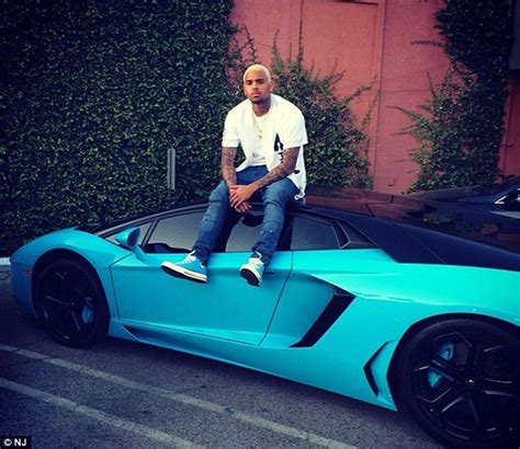 Chris Brown Gives Daughter Royalty Mini Replicas Of His Lamborghinis