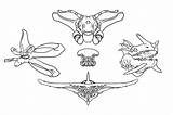 Subnautica Leviathans sketch template