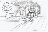 Moon Greatness Trevor Pledger Drawn Luigis sketch template