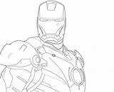 Coloring Avengers Ironman Coloringhome Tegninger Coloringmates sketch template