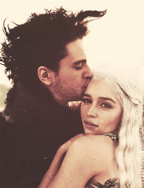 Daenerys Targaryen And Jon Snow Game Of Thrones Fan Art