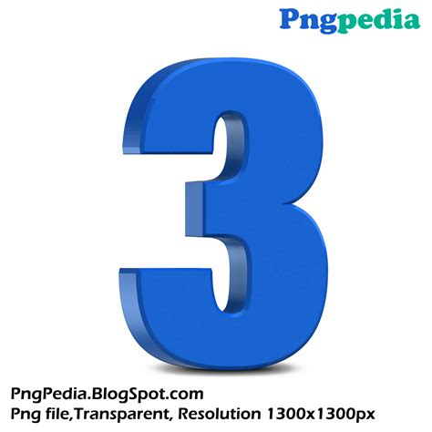 blue  numbers set      png vectors    pngpedia
