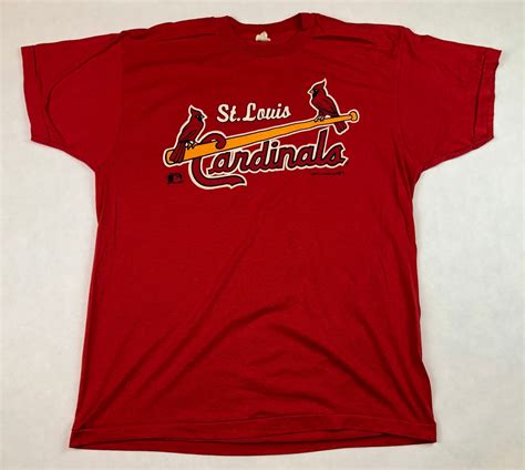 Vintage St Louis Cardinals T Shirt Etsy