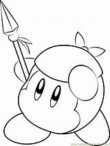 Dee Waddle Bandana Kirby Coloringpages101 sketch template