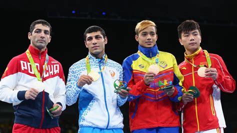 Cas Strip Romanian Weightlifter And Russian Boxer Of Rio 2016 Medals