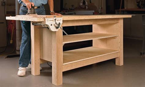 build  workbench    woodworkingplan