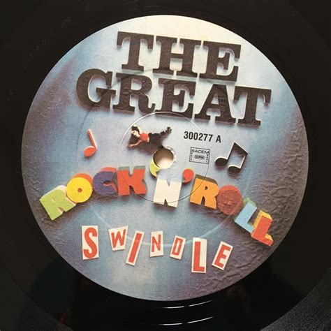The Great Rock N Roll Swindle By Sex Pistols ‎ Double Lp Gatefold