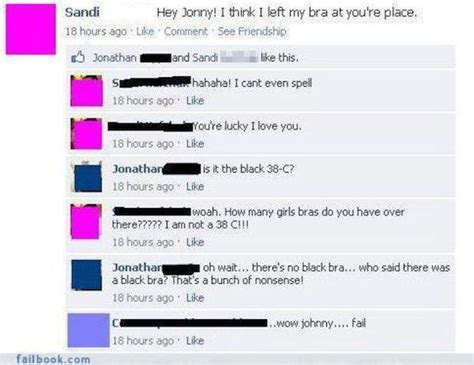 the best examples of people caught cheating on facebook