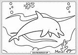 Delfines sketch template