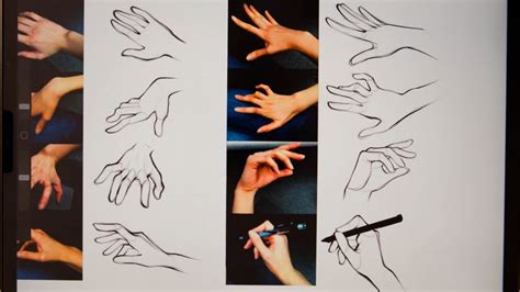draw hands  beginners alicja prints