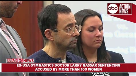 Larry Nassar Former Usa Gymnastics Doctor Sentenced To 40