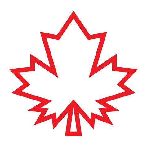 gudskjelov  lister  vector canada maple leaf logo