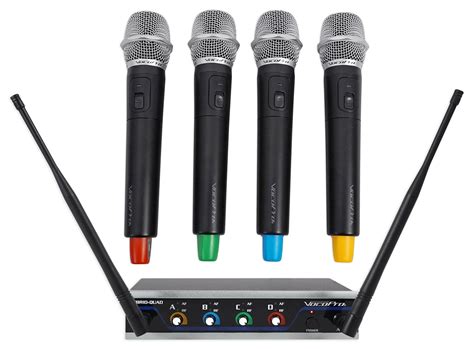 vocopro  channel uhf digital wireless handheld microphone mics