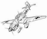 Coloring Pages Airplane Drawing Drawings Military Aircraft Sketch Fighter sketch template
