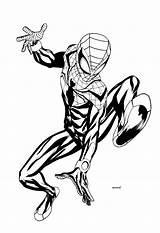Spiderman Spider Man Superior Tumblr Comics Mckone Mike Marvel sketch template