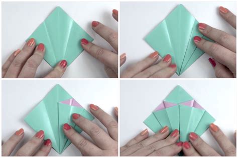 easy origami lily flower