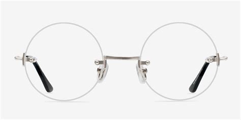 Palo Alto Round Silver Frame Glasses Eyeglasses