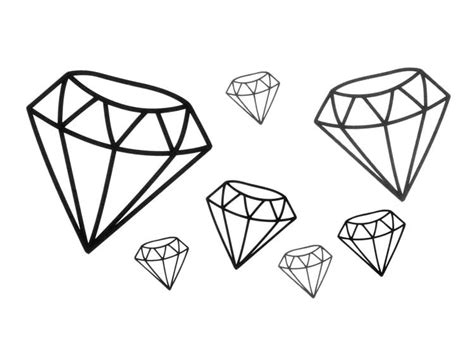 printable diamond coloring page