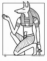 Coloring Egyptian Pages Printable Ancient Popular sketch template