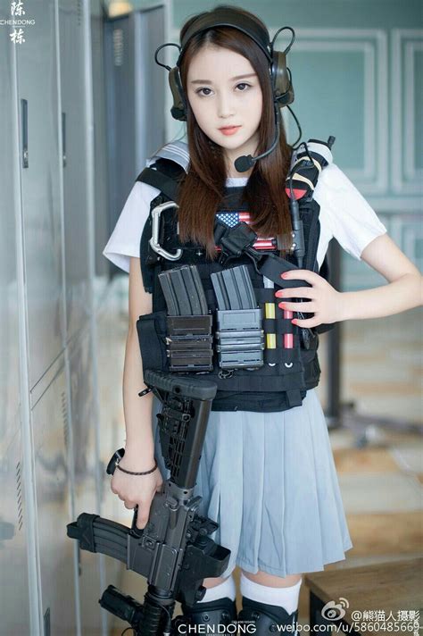Girls With Guns 💜💗💟💖💚💙💛 Military Girl Army Girl