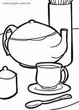 Malvorlage Kaffee Essen Trinken Malvorlagen Ausmalen Mewarnai Minuman Kostenlos öffnet Bildes Anklicken Bereich sketch template