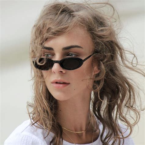 New 2018 Brand Sexy Cute Women Oval Sunglasses Vintage