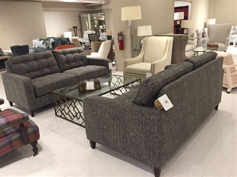 century furniture factory outlet living room harpo tufted  sofa ssi
