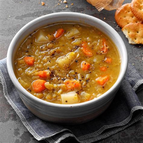vegetarian pea soup recipe taste  home