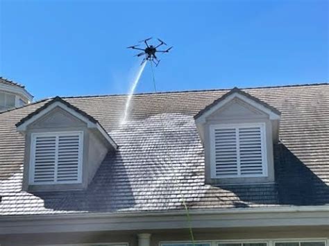 roof cleaning drone pressure washing resource