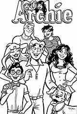 Coloring Archie Conclusion Issue Wecoloringpage Pages Comics sketch template