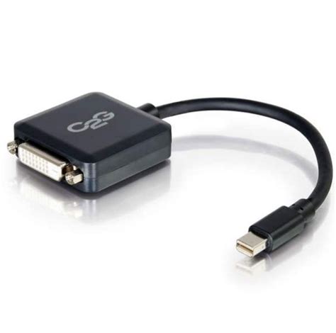 Cables To Go 54311 8 Inch Mini Displayport Male To Single Link Dvi D