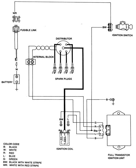 ford electronic ignition wiring diagram  wiring diagram