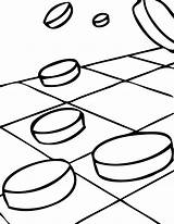 Checkers Coloring Pages Checkered Flag Kids Getcolorings Color Popular Template sketch template