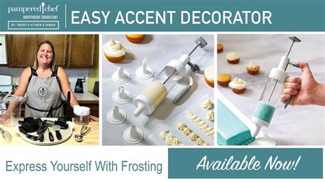 easy accent decorator pampered chef ic youtube