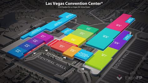 las vegas convention center floor plan