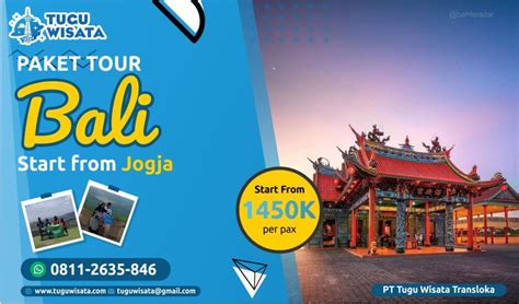 paket wisata  bali  jogja  murah  tugu wisata